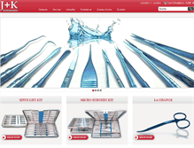 Tablet Screenshot of jkinstrumente.com